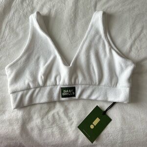 Daily drills terry sports bra